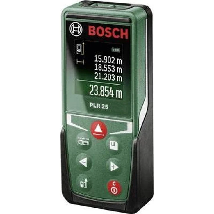 Bosch Laser Entfernungsmesser PLR 25 (Messbereich bis zu 25m, im Karton) – Bild 1