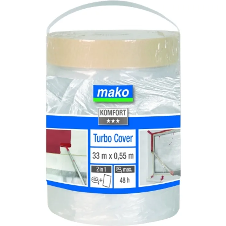 Mako Turbo Cover Abdeckfolie 550mm x 33m Nr. 839005