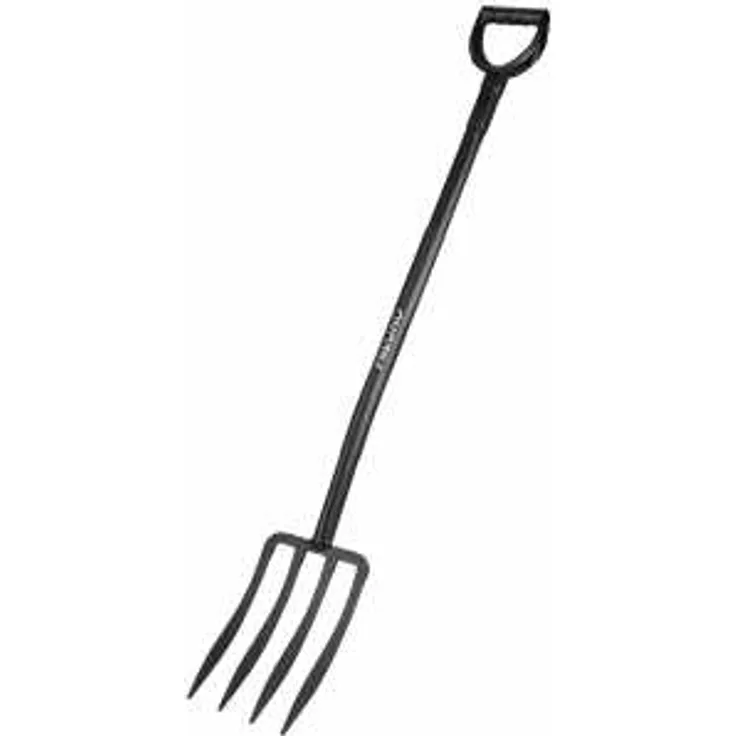 Freund Victoria Spatengabel Ergoline Stahlstiel D-Griff schw.