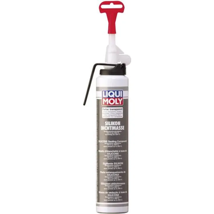 LIQUI MOLY 6184 Silikon-Dichtmasse transparent, 200 ml 