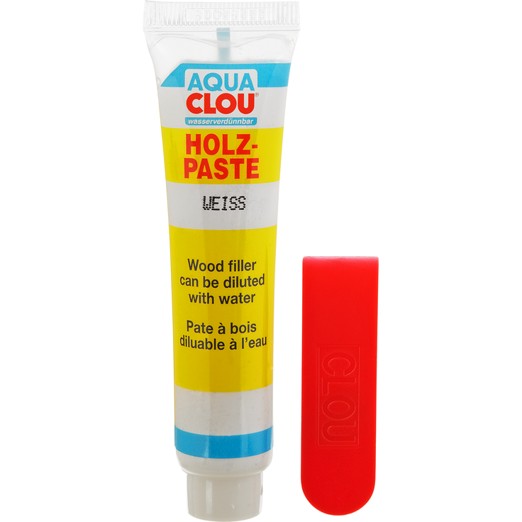 Aqua Clou Holzpaste 60 g, weiß – Bild 2