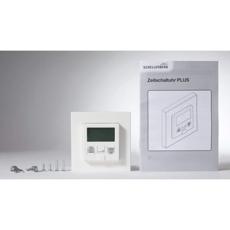 Schellenberg 25572 Zeitschaltuhr PLUS zur Rolladensteuerung mit Display, Wandtaster für Unterputzmontage, Programmierbare Automatik mit u.a. Tagesprogramm, Zufallsfunktion – Bild 4