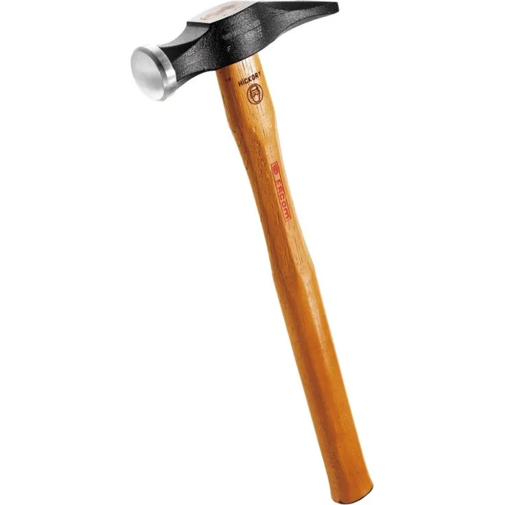 FACOM Ausbeulhammer mit Runderschlagfl,Kopfdurchmesser 28 mm mit Hickory-Stiel, 370G, 1 Stück, 860H.28