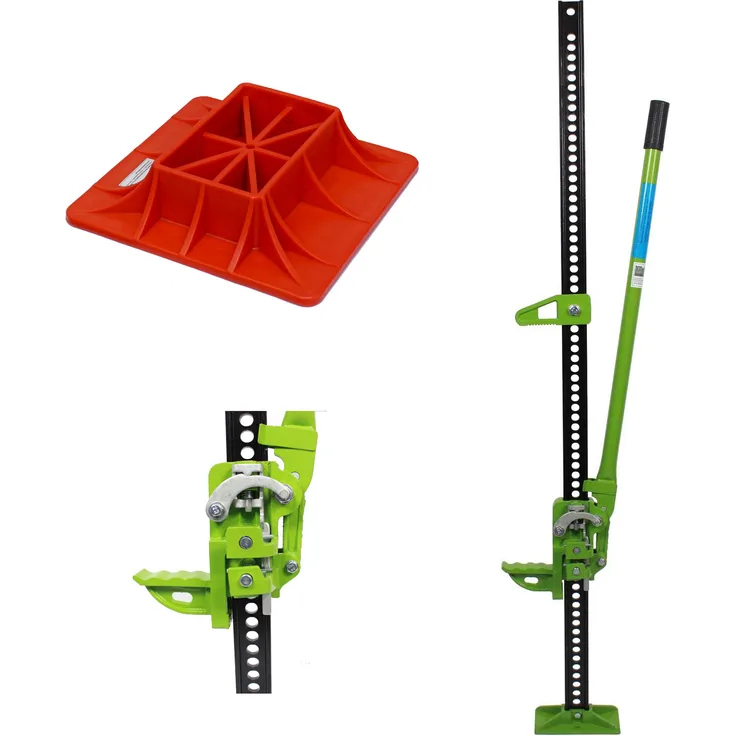 Baumarktplus Farm Jack Wagenheber + Plattform Offroad ATV 4x4 Stockwinde High Lift 3.000 kg 3to 60'' 150cm
