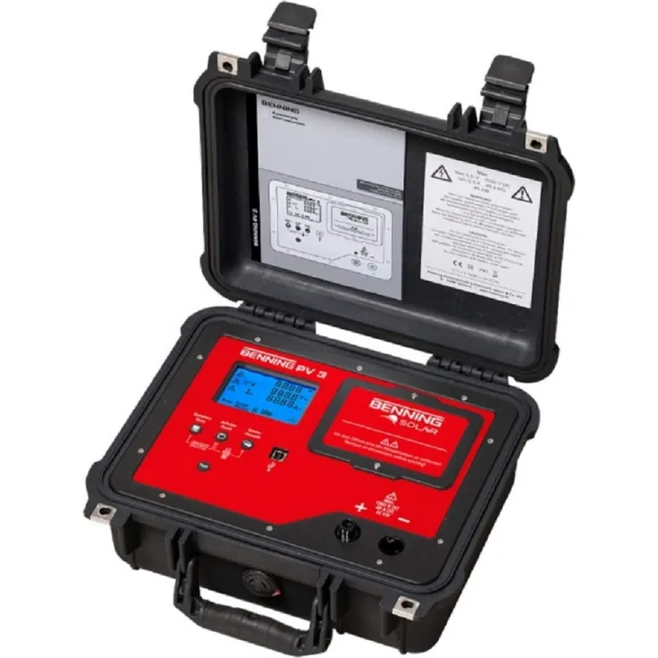 BENNING Photovoltaik-Tester 1500V, 40A PV 3, 050428