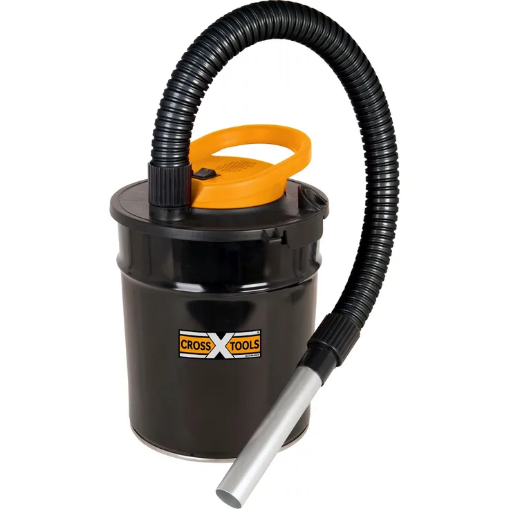 Cross Tools Aschesauger CAS 600 EU 600 W, 12 l, 150 mbar, Saugschlauch 1 m