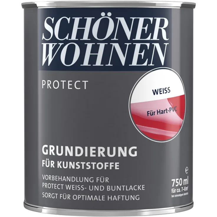 Schöner Wohnen - Grundierung SW Protect, weiss, matt - rot