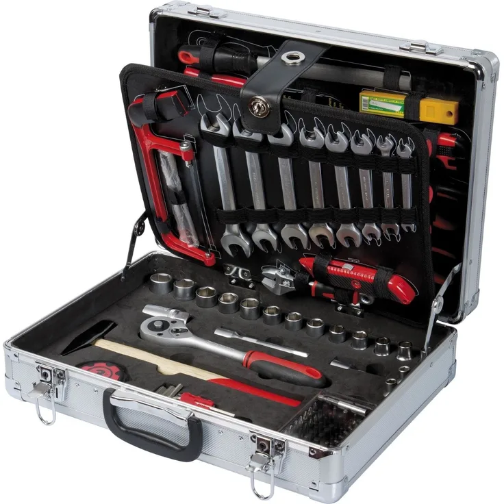 Ribitech PRKOUT149VA Werkzeugkoffer, Aluminium