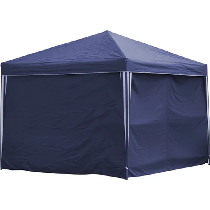 Seitenteile für Pavillon, blau, Polyester 4046806118088
