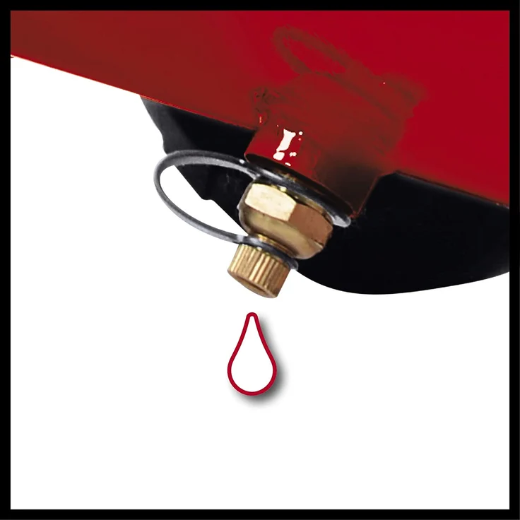 Einhell Kompressor TE-AC 270-24-10 1.800 W, max. 10 bar, inkl. Druckminderer, 24 l-Tank, 2 Manometer und 2 Schnellkupplungen, vibrationsgedämpfter Standfuß, Haltebügel – Bild 2