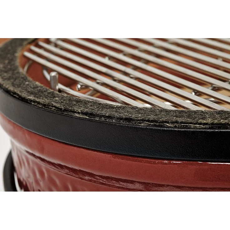 Kamado Joe - Junior Keramischer Holzkohlegrill, 34 cm, rot – Bild 5