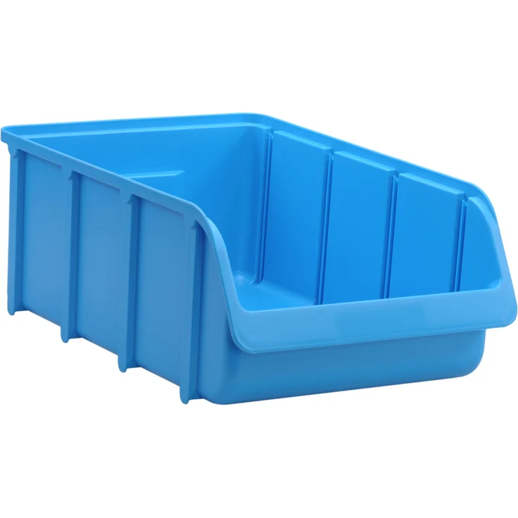 hünersdorff Sichtbox - Stapelbox - Lagerbox in Größe 5, stapelbar, Farbe: Blau – Bild 1
