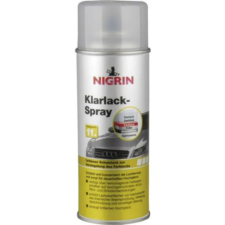 NIGRIN - Nigrin 74116 Klarlack 400ml - transparent