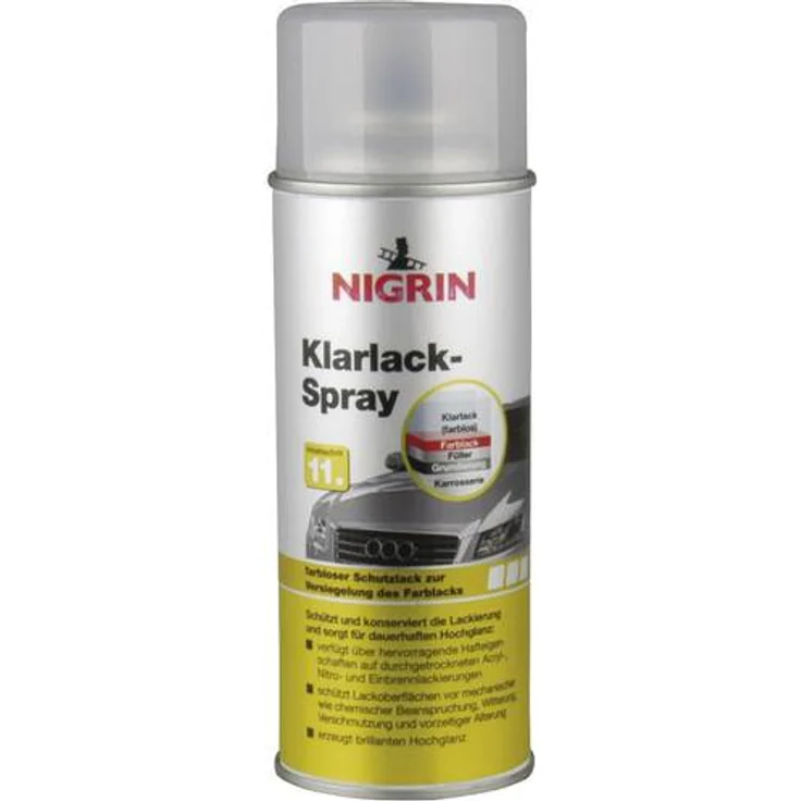 NIGRIN - Nigrin 74116 Klarlack 400ml - transparent – Bild 1