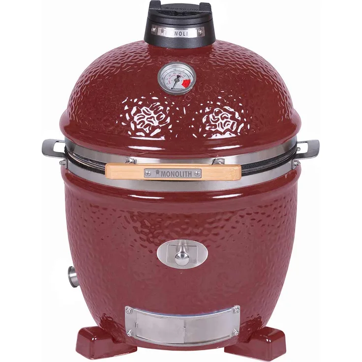 Monolith Kamado Grill Junior Pro Serie 2.0 RED ohne Gestell
