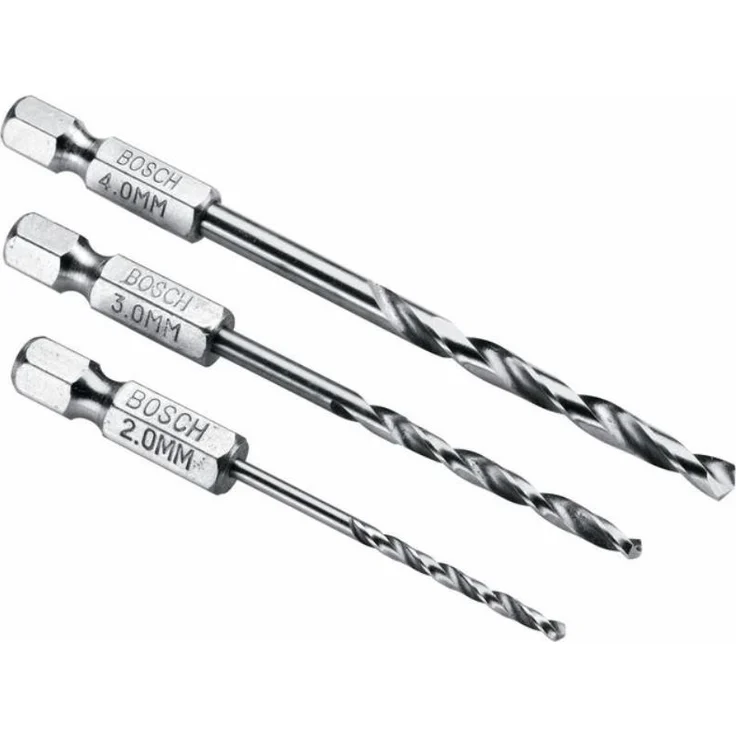 Bosch Bohrer Aufsatz für IXO (mit 3tlg. Bohrer Set) – Bild 3