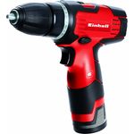 Einhell Akkuschrauber TH-CD 12-2 Li (Lithium Ionen, 12 V, 1,3 Ah, 2 Gang, 24 Nm, Ladegerät, Koffer)
