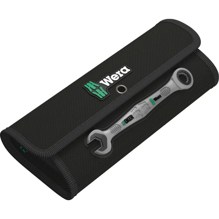 Falttasche für 11 Joker Maul-Ringratschen-Schlüssel, leer, 290 x 135.0 mm, Wera 05671382001