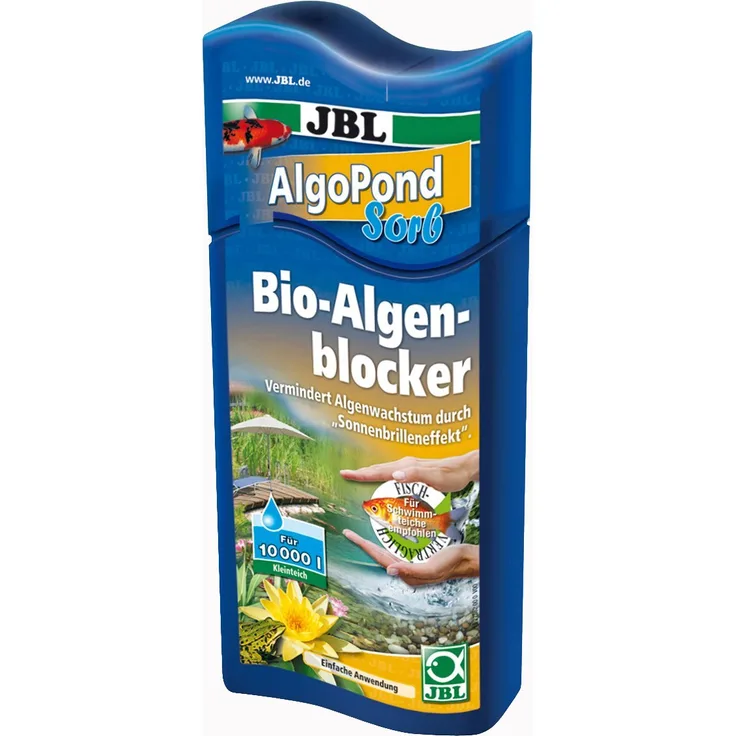 JBL AlgoPond Sorb 27363 Biologischer Algenblocker für den Teich, 2,5 l