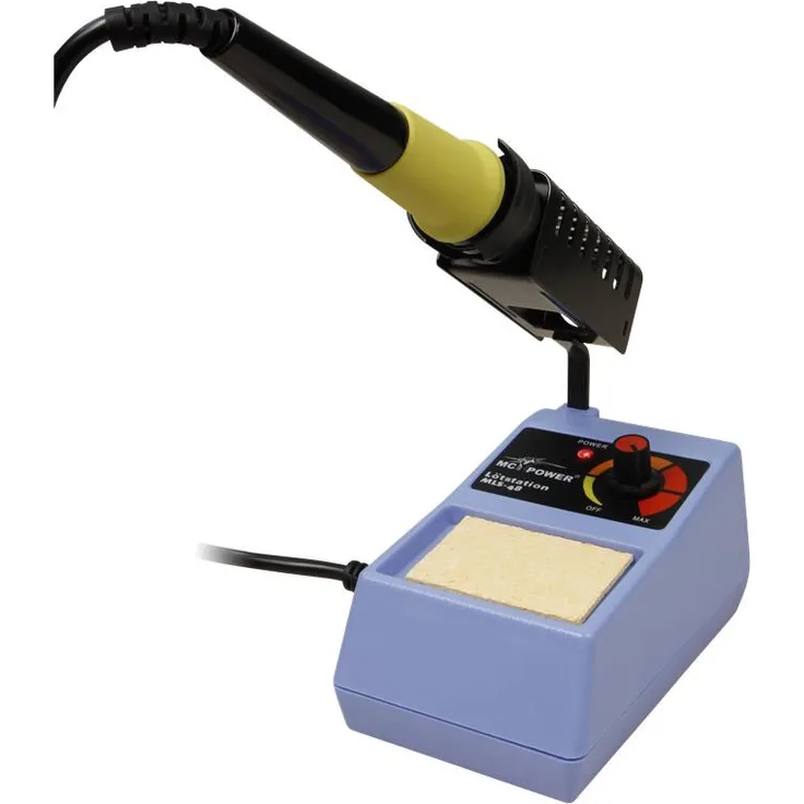 Lötstation McPower MLS-48 regelbar 20-48W 200-450°C blau