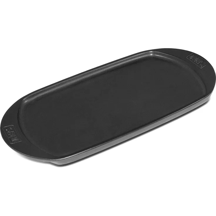 Weber 6465 Keramische Grillplatte 40 x 22 cm, fr alle Holzkohlegrills ab 47 cm und fr alle Gasgrills ab Q100