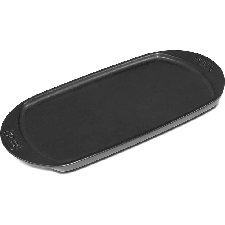 Weber 6465 Keramische Grillplatte 40 x 22 cm, fr alle Holzkohlegrills ab 47 cm und fr alle Gasgrills ab Q100 – Bild 1