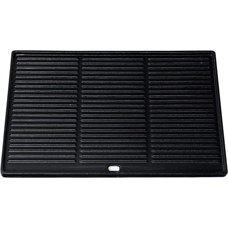 Grillplatte, 48,5 x 32 cm, beidseitig nutzbare Grillplatte für Gasgrill, Kohlegrill und Elektrogrill – Bild 1