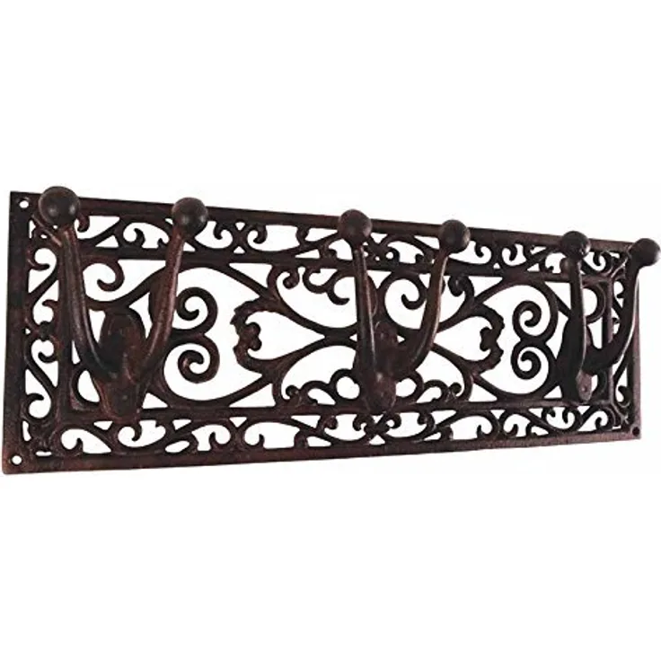 Esschert Design Gartengeräte-Hänger, braun, 48.5 x 6.5 x 17.5, TG43