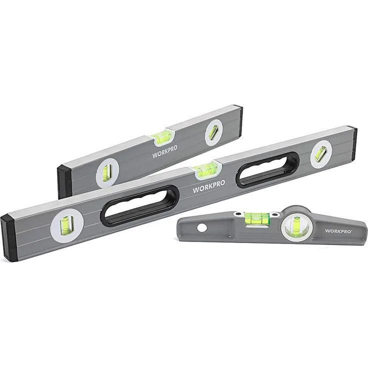 WORKPRO W002900A Wasserwaage, 3-teilig