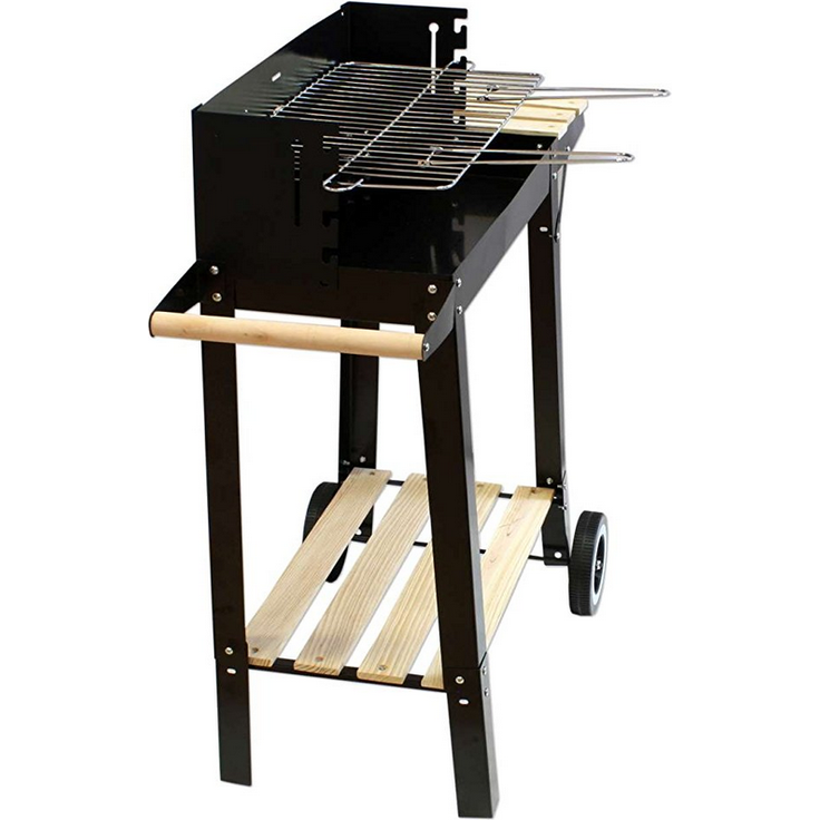 Kynast Deluxe Holzkohlegrillwagen, Grillfläche 50 x 24,8 cm – Bild 2