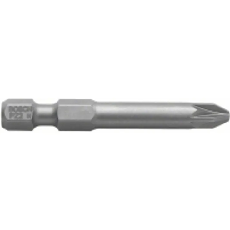 Bosch Professional Bit Extra-Hart für Pozidriv-Kreuzschlitzschrauben (PZ1, Länge: 49 mm, 3 Stück)