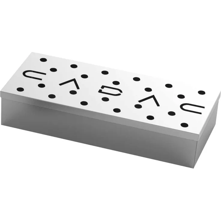 Cadac Universal Räucherbox aus Edelstahl für Holzkohle- und Gasgrills 98312V