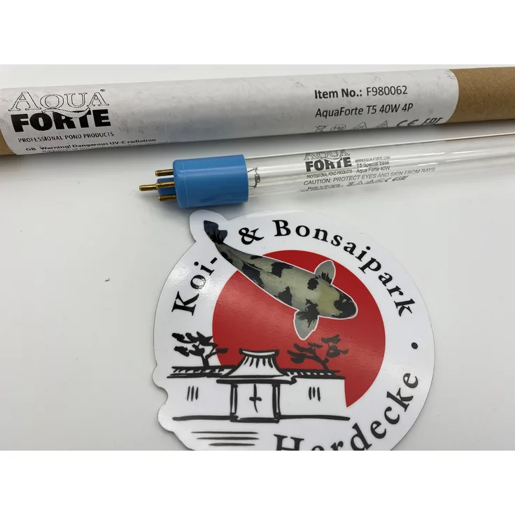 40 Watt T 5 Ersatzlampe für Aqua Forte Power UVC - F980062 blauer Kopf 86 cm lang 8717605073972