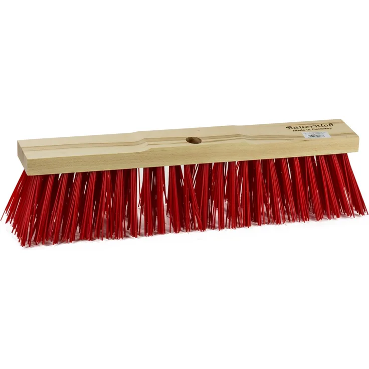 Brück Straßenbesen Elaston Bauernlob S.359, Rot, 50 cm