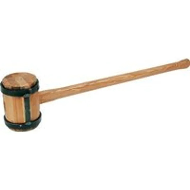 Triuso Holzschlegel 4Kg Vorschlaghammer Schonhammer Hammer