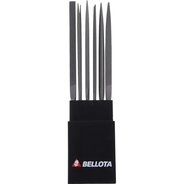 Bellota 4077 4077-16 Packung mit 12 Nadelfeilen, fein und grob, in Einer Kiste