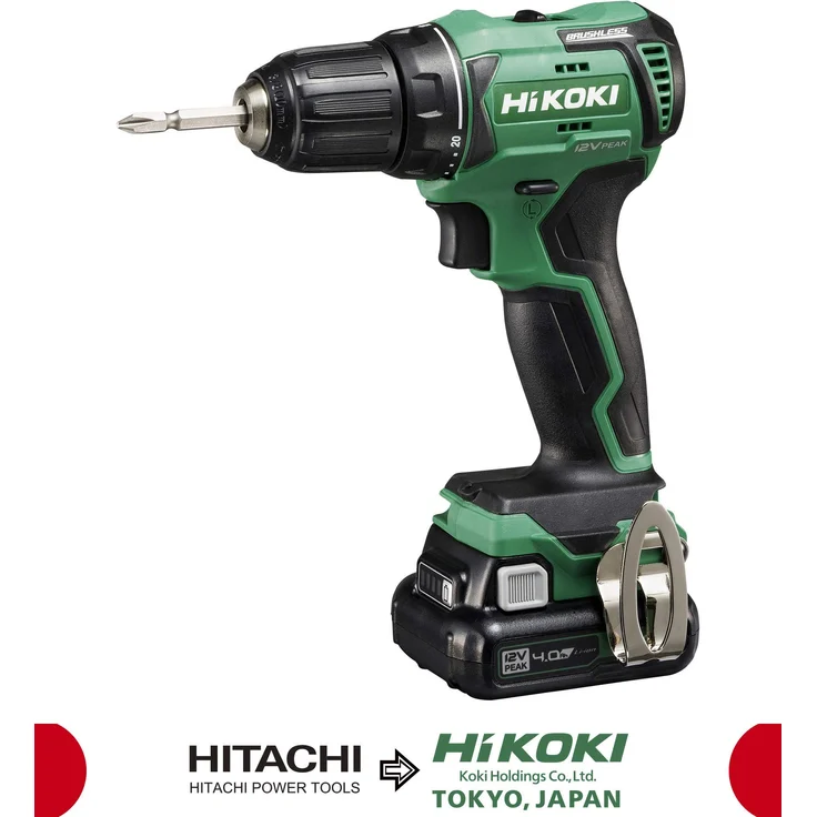 HIKOKI DS12DDWHZ DS12DD Akku Bohrschrauber – Bild 1