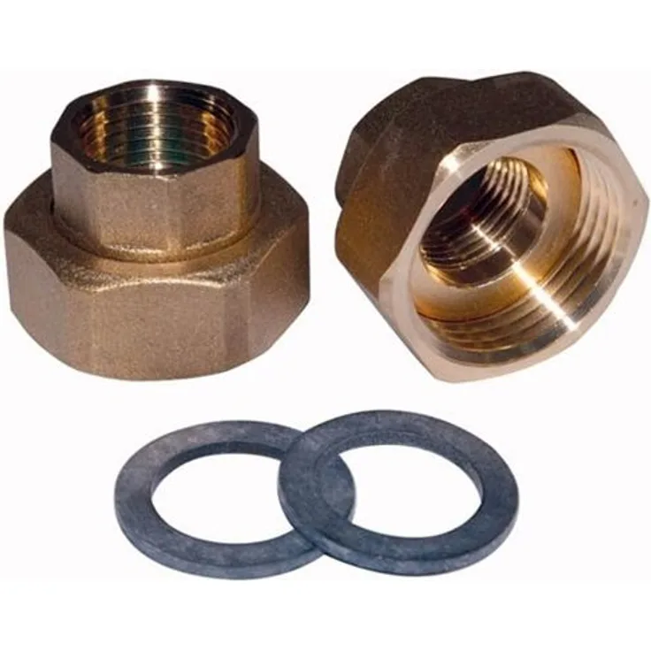 Wilo Verschraubung aus Messing R 1 1/4 a/d=35 ixG 2 i, VE 1 Satz Bewässerungszubehör