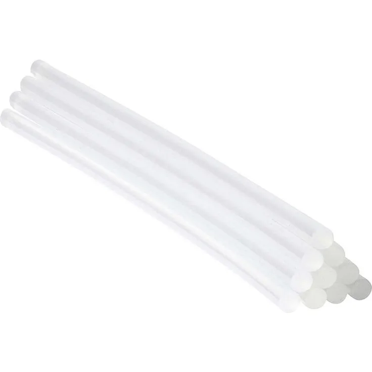 Heiskleber-Sticks, D: 7 mm, L 25 cm, 10 Stück