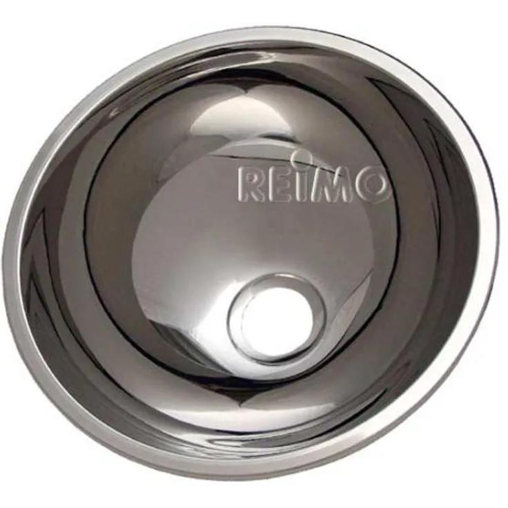 Spüle Edelstahl rund 260 mm