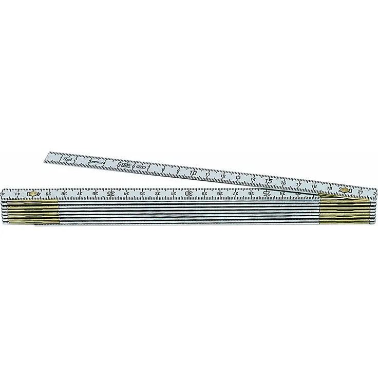 Metrica 21035 2 m Alu-Gliedermassstab Oxyd