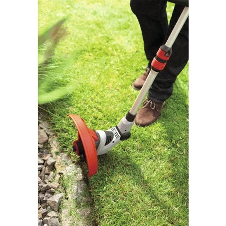 AL-KO Elektro-Rasentrimmer GTE 550 Premium, 550 W Motorleistung, 30 cm Schnittbreite, verstellbarer Trimmerkopf, Griff höhenverstellbar, Teleskop-Schaft, Fadennachstellung per Tipp-Automatik – Bild 3