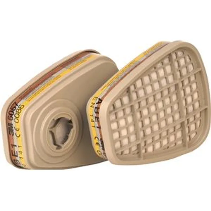 3M Gas- und Kombifilter 6057, ABE1 Filter gegen organische, anorganische und saure Gase und Dämpfe, 4x2 Stück - Preisvergleich