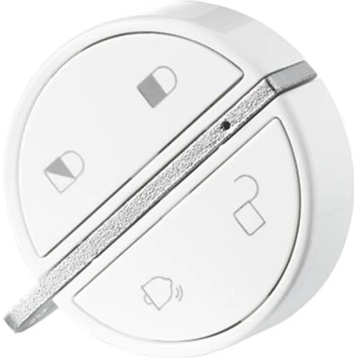 Somfy 2401489 - Wireless Keyfob, freihändige Bluetooth-Fernbedienung für den Home Alarm oder One-Security Cam, weiß | Funkreichweite bis zu 50 m (im Freideld) | Fehlalarme zu Reduzieren – Bild 1