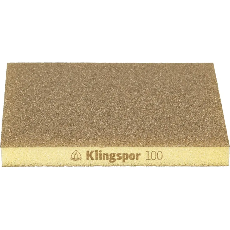 Klingspor SW 501 TR Schleifschwämme Korund, 96 x 123 x 12,5 mm Korn 100