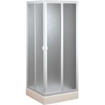 Acryl Duschkabine 80x80 CM Venere mit zentraler Öffnung.