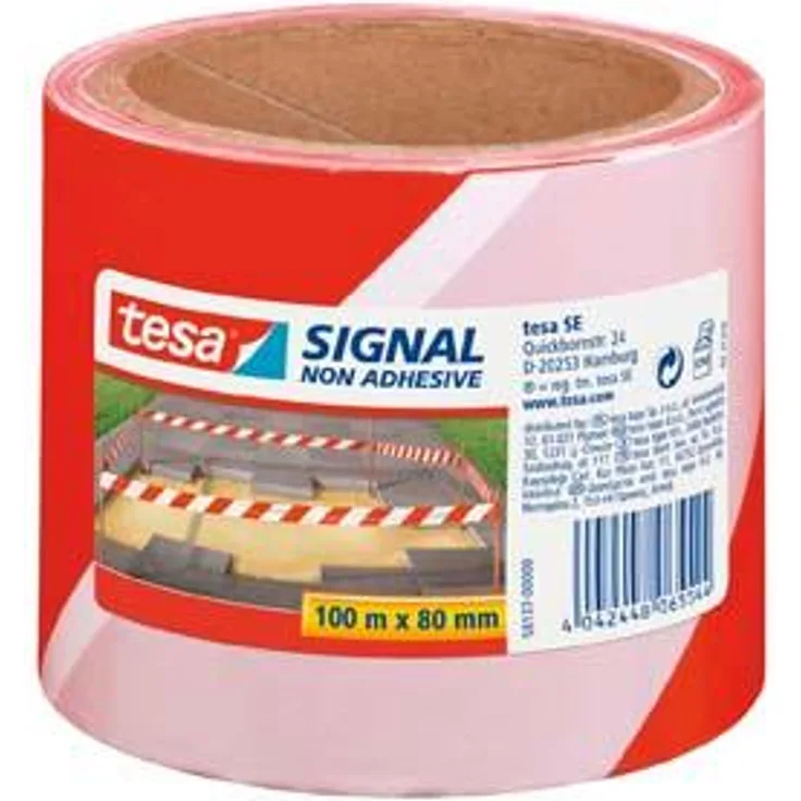 TESA Signal Absperrband 58137-00-00 (L x B) 100m x 80mm - Preisvergleich