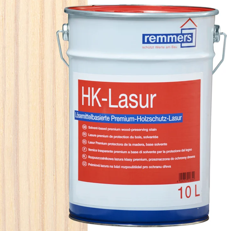 Remmers - Remmers HK-Lasur 10 L Eimer Weiss - weiß – Bild 1