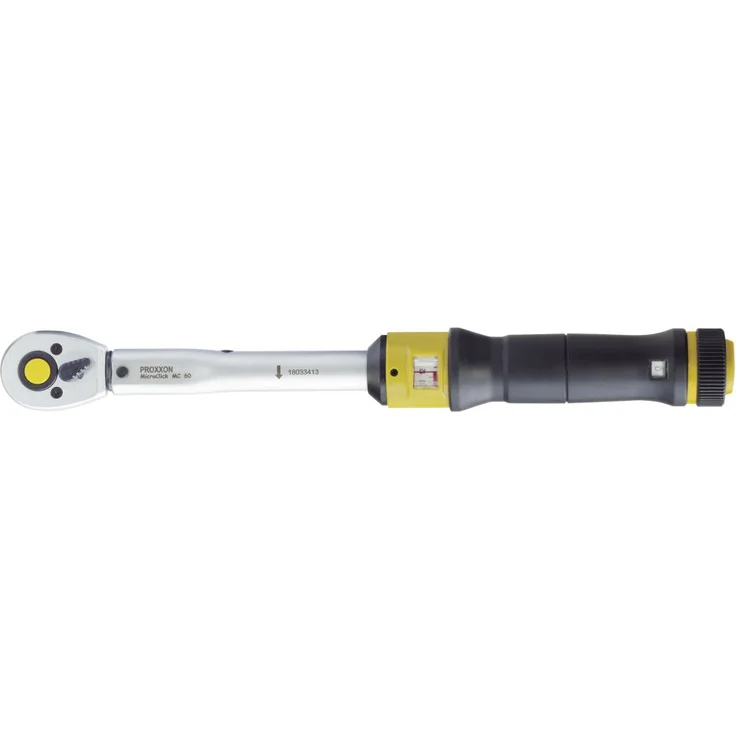 PROXXON Drehmomentschlüssel MicroClick MC 60, für 12 - 60 Nm, im Werkzeugkoffer – Bild 1