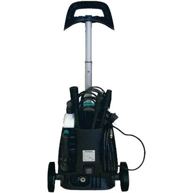 Makita HW102 Kaltwasser-Hochdruckreiniger, 1300 W 100 bar 360 l-h mit verstellbarem Wasserdruck – Bild 2